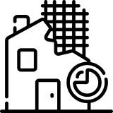 Black and white image of a cat.